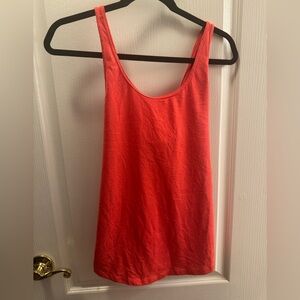 Patagonia Vibrant Red Orange Worn Wear W’s Fleur Tank Top